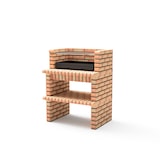 thumbnail of MF - Grillkamin Modell Luxor Short (Grau, Orange - 93 x 70 x 120 cm) REF: 3518 - Für Außenbereich