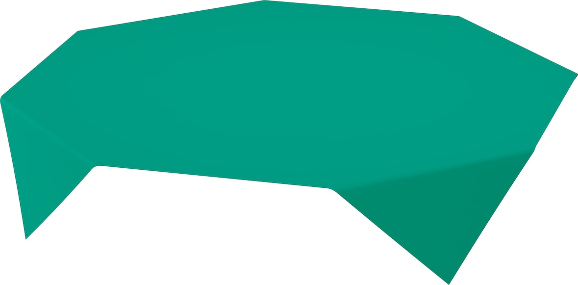 Duni Bio Dunicel®-Mitteldecke 84 x 84 cm Jägergrün, 100 Stk/Krt (5 x 20 Stk)