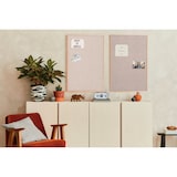 thumbnail of Pizarra de avisos Bi-Office Earth New Basic, 88,5x58,5 cm, Superficie de Tela Bianco, Marco de Pino PEFC