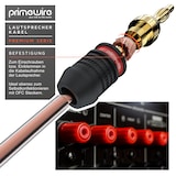 thumbnail of Primewire Lautsprecherkabel - OFC -  2 x 2,5 mm² Boxenkabel - Polaritätskennzeichnung - 15m