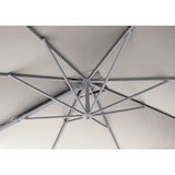 thumbnail of METRO PROFESSIONAL Guarda-sol suspenso quadrado, alumínio/aço, 3 x 3 m, repelente de água, prata/platina