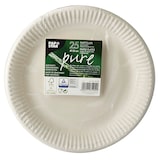 thumbnail of 16 X 25 Teller, Pappe "pure" rund Ø 23 cm weiss