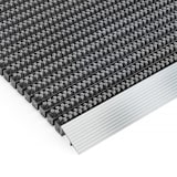 thumbnail of Schmutzfangmatte "Profi Brush" - Mentall Fußabtreter mit Alu-Rahmen / 40 x 60 cm (Grau)