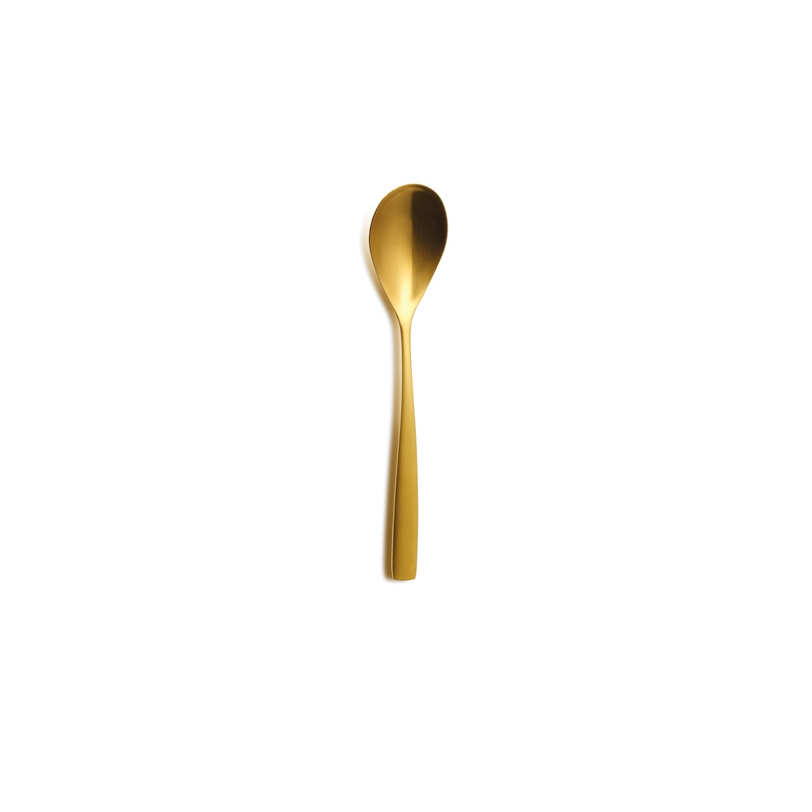 Comas Gold Dessertlöffel Model Bcn Satin Gold X 12 Stück