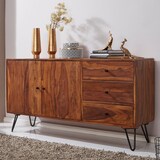 thumbnail of WOHNLING Sideboard WL5.629 Landhaus Kommode Holz Massiv Anrichte Standschrank