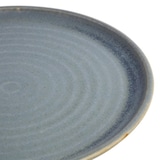 thumbnail of Olympia Canvas rond bord met smalle rand, granietblauw, 26,5 cm