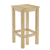 thumbnail of Barhocker Kiefer Massivholz Tresenhocker wählbar in 60cm oder 80cm V-90.71-44-45