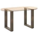 thumbnail of vidaXL Couchtischbeine U-Form 2 Stk. Naturstahl 28x(42-43) cm Stahl