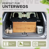 thumbnail of CASARIA® Campingtisch Klappbar mit Stühlen Schirmständer Camping Klapptisch Alu Holz
