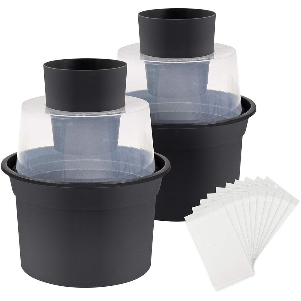 2 Pièges à Moustiques Tigre Anti-Ponte BG-GAT Reflect-Tech - Léger et Efficace - Protection Anti-Moustiques - BIOGENTS