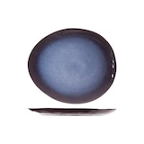 thumbnail of COSY & TRENDY Assiette plate ovale Sapphire bleu 27 x 23 cm