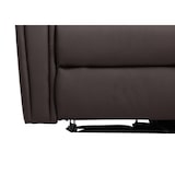 thumbnail of Fauteuil cinéma 2 places HWC-K17, fauteuil de relaxation Fauteuil TV Canapé, suspension Nosa Porte-boissons Compartiment ~ Similicuir brun