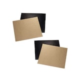 thumbnail of Support Or et Noir Carré pour gâteau 18 x 18 mm