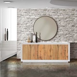 thumbnail of Milani Home specchio in vetro 90 x 1 x 90 cm bronzo