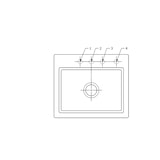 thumbnail of Villeroy&Boch Rechteckiges Spülbecken, Keramikspüle Subway Style 60 S Fossil hell grau, 60x51cm, Unterschrankbreite 60cm