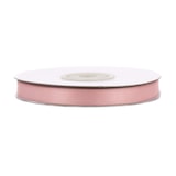 thumbnail of Doppelseitiges Satinband 6mm x 20m Schleifenband Geschenkband Stoffband  Altrosa