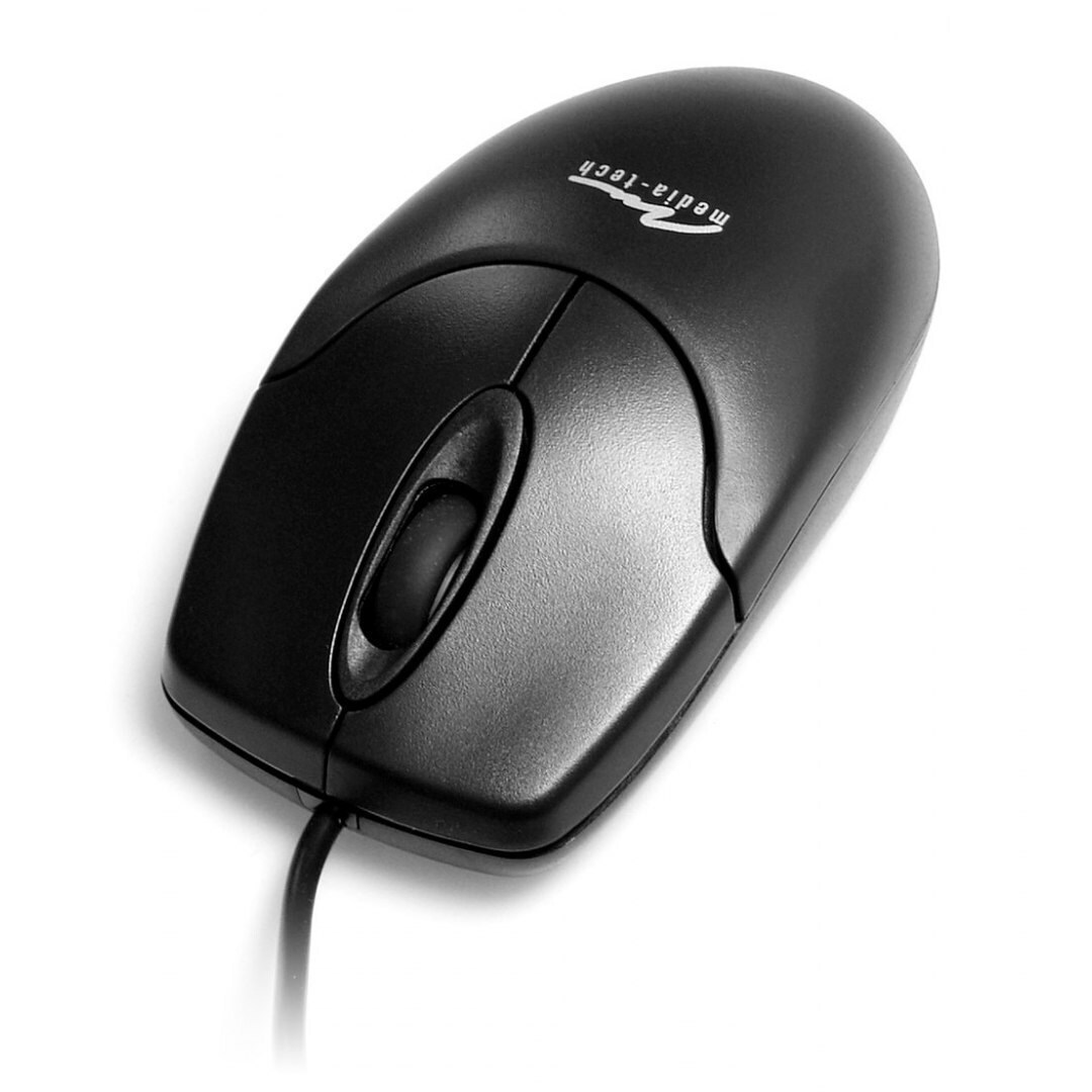 Media-tech mt1075k-ps2 souris droitier ps/2 optique 800 dpi