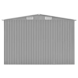 thumbnail of Helloshop26 - Caseta de jardín caseta almacén cobertizo exterior robusto cobertizo para herramientas 257 x 779 x 181 cm acero 02_0022233