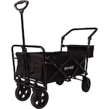 thumbnail of BRASQ Bolderkar Opvouwbaar Deluxe WC200 - 108L inhoud - Met duwstang - Lichtgewicht - Tot 100 kg draagvermogen - Inclusief 2 opbergtassen - Zwart