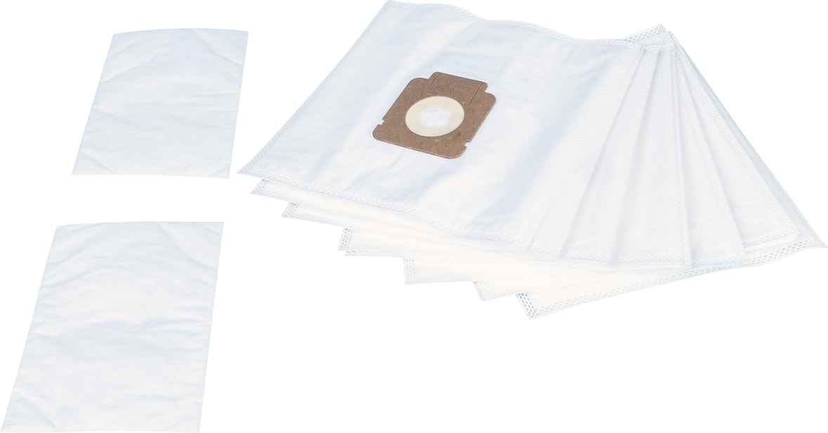 10 Staubsaugerbeutel passend für Fakir - Ersatz für Swirl X350, X351, Wolf 0800