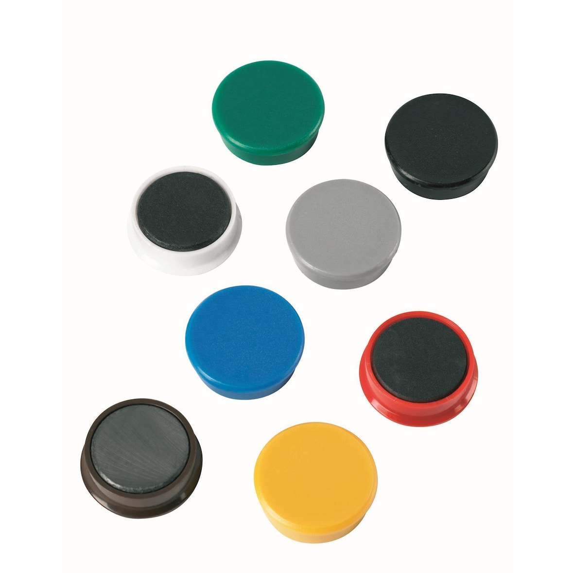 Alco Haftmagnet 13,5mm Ø 38mm grau 10 Stück