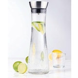 thumbnail of Karaf - Waterkan - RVS Zeef - Glas - 9.5 x 30 cm - 1 liter