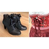 thumbnail of Doppelseitiges Satinband 10mm x 20m Schleifenband Geschenkband Stoffband Rose