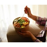 thumbnail of 50x Salatschalen Feinkostschalen braun aus Pappe mit PLA beschichtet 1200ml