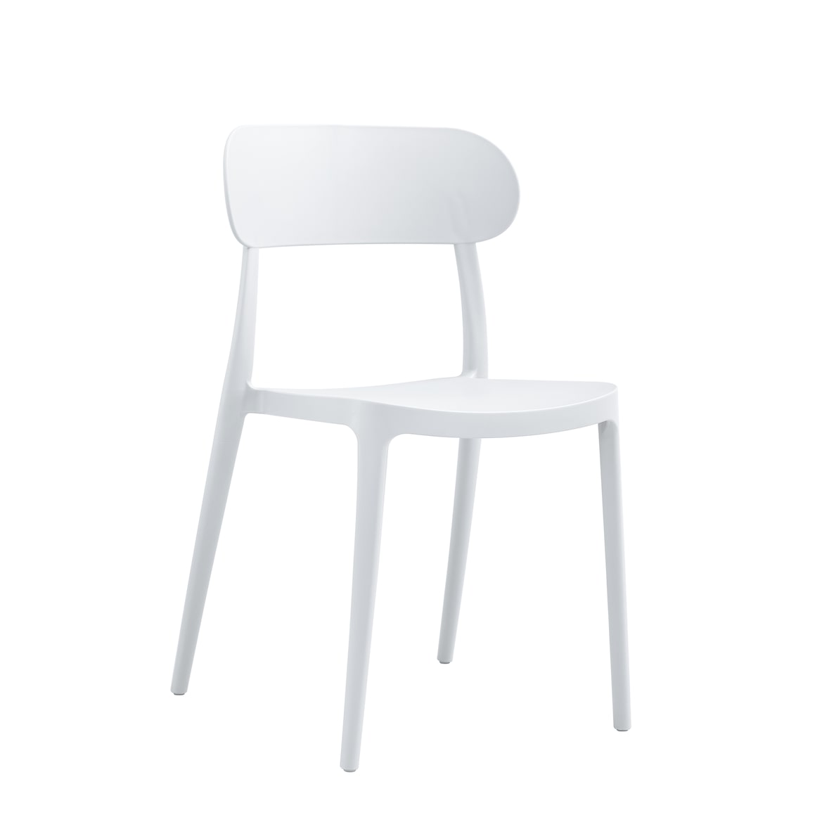 METRO PROFESSIONAL Gastro stapelstoel, kunststof, wit