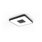 thumbnail of Lampara plafon de la serie COIN CUADRADO negro MANTRA