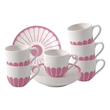 thumbnail of Villeroy & Boch Fleur Couleur Espressotasse mit Untertasse 70 ml 6er Set - Cassis