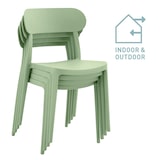 thumbnail of METRO PROFESSIONAL Silla apilable Gastro, plástico, verde menta