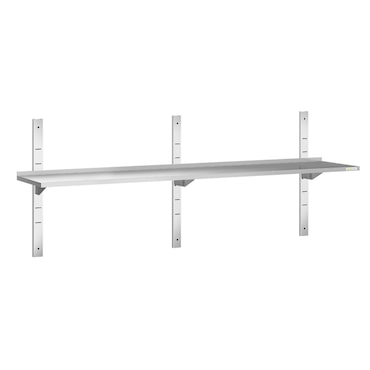 Wandrek in roestvrij staal 1800 x 300 mm PREMIUM - GOLDINOX. GOLDINOX