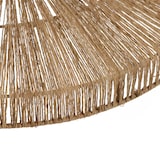 thumbnail of Luminaire Suspension en métal et jute Beige 58 cm