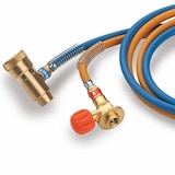 thumbnail of Chalumeau Bi-Gaz Oxygene Propane Tuyau 1.5 m Connection M10 Soudo brasure KEMPER