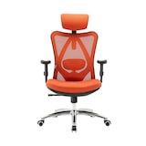 thumbnail of SIHOO silla de oficina silla de escritorio, ergonómica, soporte lumbar ajustable, 150kg de capacidad de carga ~ sin reposapiés, naranja