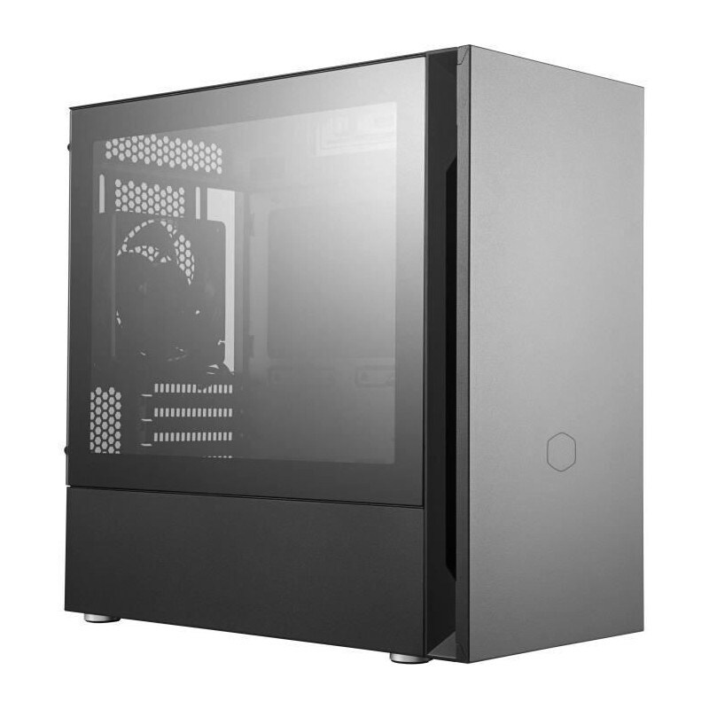 Cooler Master Silencio S400 Mini Torre micro ATX sin fuente de alimentación / PS/2 Negro USB/Audio