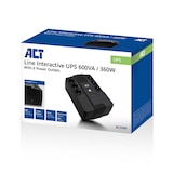 thumbnail of ACT AC2300 UPS Noodstroomvoorziening - 600VA - 6x CEE7/3 Port