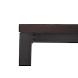 thumbnail of METRO PROFESSIONAL Panam restauranttafel, essenhout/staal, 70 x 70 cm, walnoot bruin/zwart