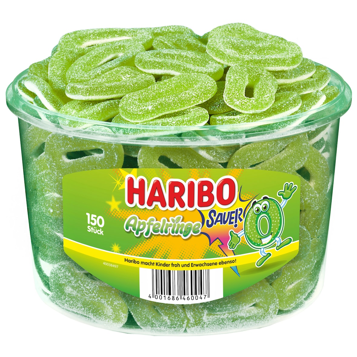 HARIBO Saure Apfelringe (1,2 kg)