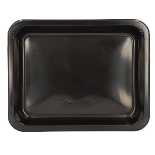 Starpak, Menuschalen 1-vaks, rPP 22,7x17,8x3,2 cm zwart