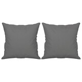 thumbnail of vidaXL 2-Sitzer-Sofa mit Kissen Dunkelgrau 120 cm Mikrofasergewebe