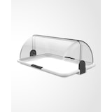 thumbnail of Biesse buffet Vitrine groot, plastic, wit: 46,5 x 31,5x 19,5 cm.