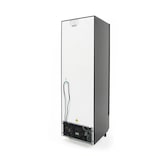 thumbnail of Frigo vetrina bibite verticale refrigerata 1 anta in vetro nera +0/+10 °C 240 lt 55,6x53x167,6h cm