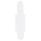 thumbnail of Stecksignale, weiß, PVC, 15 x 55 mm