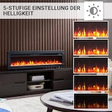 thumbnail of BALDERIA Agnes 50 chimenea eléctrica para suelo, pared o empotrar, efecto llama LED, calefacción