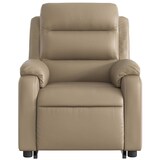 thumbnail of vidaXL Massagesessel mit Aufstehhilfe Elektrisch Cappuccino Kunstleder