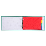 thumbnail of Exacompta 51060E 10x Ringbuch A5 ohne Etikett 2-Ringe 25mm für Karteikarten 125x200 mit 2 säzte Register - Farben sortiert