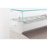 thumbnail of Aufsatzvitrine Albon | 1/3 GN | HxBxT 43,5x120x39,5cm | + CHEFGASTRO Geschirrtuch