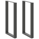 thumbnail of Helloshop26 - Set di 2 gambe per tavolo da bar a forma di U 60 x 100 cm con moderna regolazione dell'altezza in acciaio antracite 02_0057478